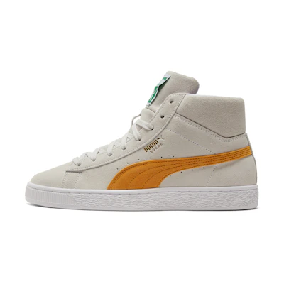 Puma Suede Mid 21 'White Mineral Yellow'