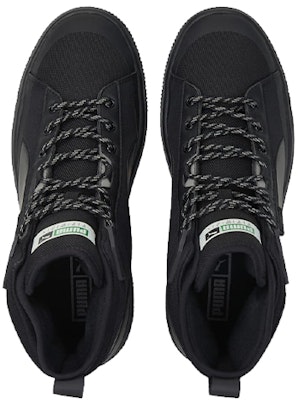 Puma Suede Mid WTR 中筒休閒板鞋 男女兼用 黑色 Lookbook Puma Suede Mid WTR 中筒休閒板鞋 男女兼用 黑色