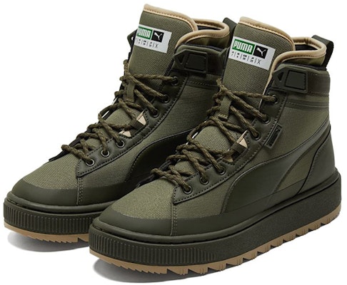 Puma Unisex Suede Mid WTR Sneakers Green 380708-03 Lookbook Puma Unisex Suede Mid WTR Sneakers Green 380708-03