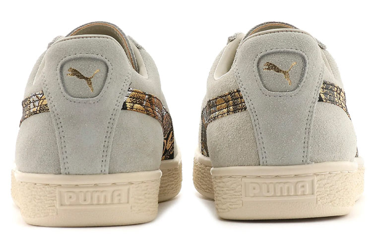 Shop プーマ スウェード ミッド グレー (Puma Suede Mid Grey) 369575-01