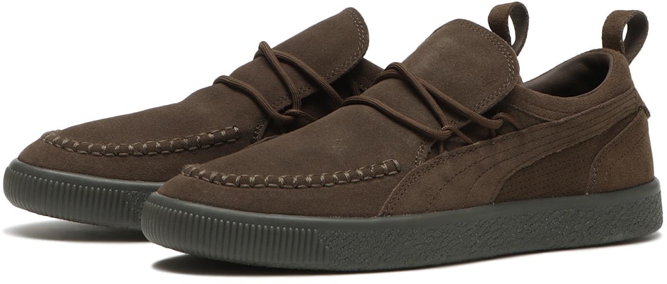 Puma Suede 豆豆鞋 "04 巧克力" 395728-04 Lookbook Puma Suede 豆豆鞋 "04 巧克力" 395728-04