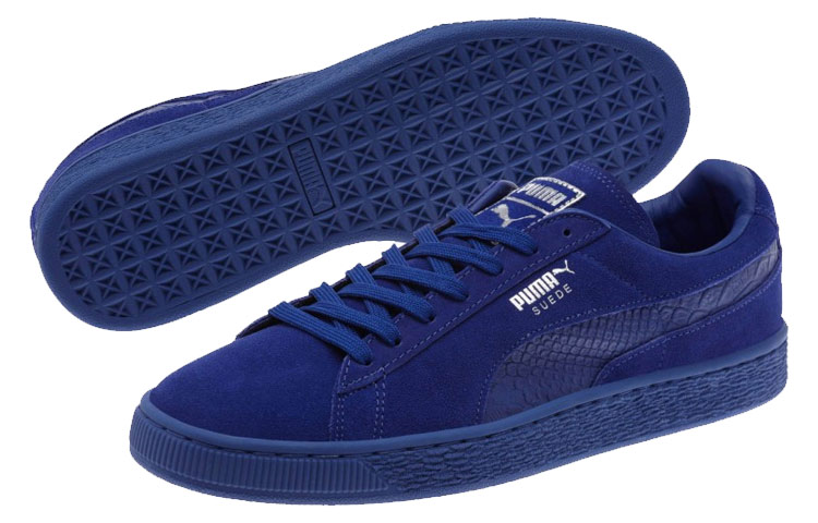 Shop Puma Suede Mono 'Blue' 363164-02