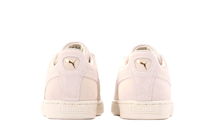 Shop Puma Suede Mono 經典款 '輕語白' 381921-04