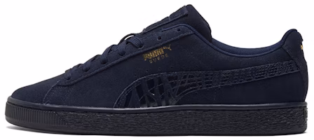 Puma Suede Mono Deboss 'Dark Blue Black' 384688-02 Puma Suede Mono Deboss 'Dark Blue Black' 384688-02