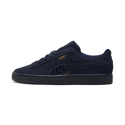 Puma Suede Mono Deboss 'Dark Blue Black'