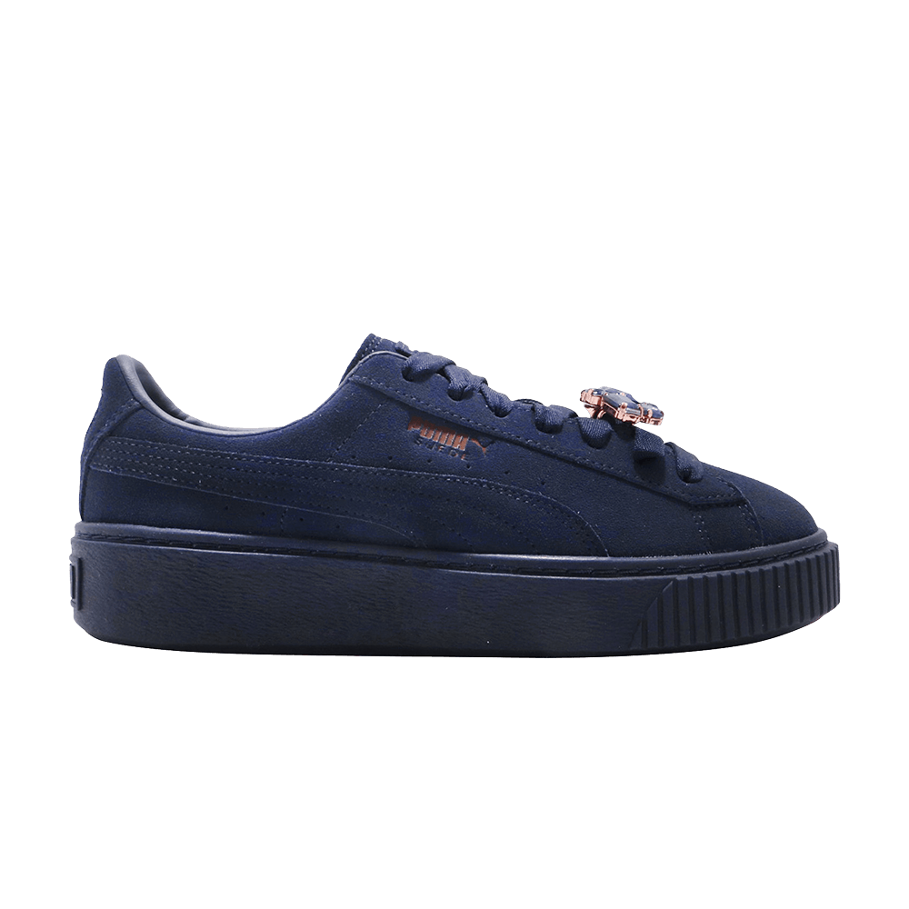 Puma Suede Platform Crushed Gem Suede Platform Gem Sale