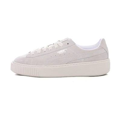 (W) Puma Suede Platform Gray