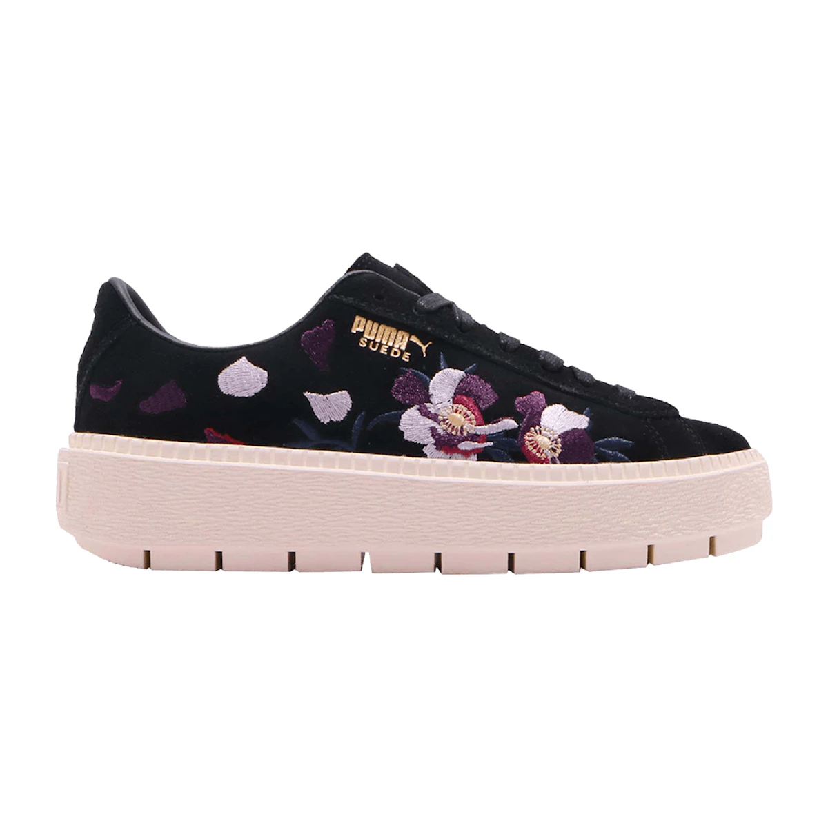 Women Puma Suede Platform Trace Flowery 367810 02