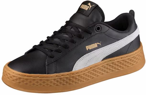 (Women) Puma Smash Platform Core Black 366487-03 Lookbook (Women) Puma Smash Platform Core Black 366487-03