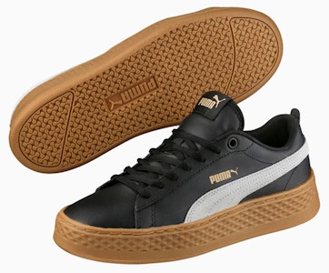 (W) 彪马 Smash 平台核心黑色 366487-03 Purchase (W) 彪马 Smash 平台核心黑色 366487-03