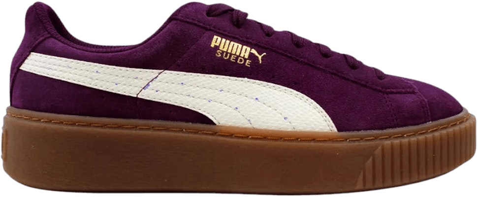 Puma Suede Platform Jr 'Snake - Ungu Tua' 363906-03 Buy Puma Suede Platform Jr 'Snake - Ungu Tua' 363906-03