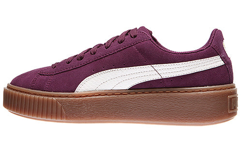 Order 彪马 Suede Platform Jr '蛇纹-深紫色' 363906-03