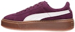 Order Puma Suede Platform Jr 'ular - Ungu Gelap' 363906-03