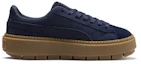 Lookbook Puma Suede Platform Trace Velor 'Navy' 366696-03