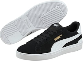 PUMA Saab Pro Suede 防滑耐磨 低筒 板鞋 男女同款 黑白 Lookbook PUMA Saab Pro Suede 防滑耐磨 低筒 板鞋 男女同款 黑白