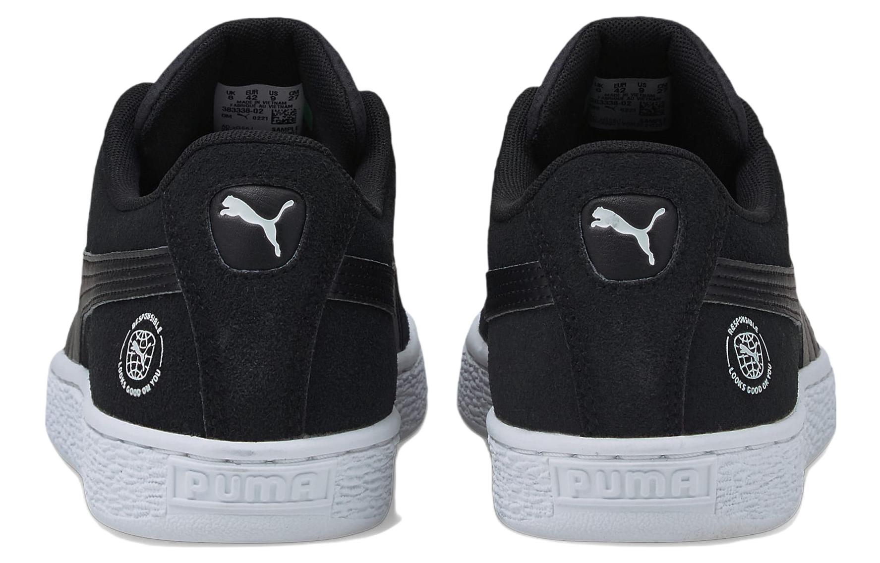 Shop Puma Suede ReStyle '黑白' 383338-02