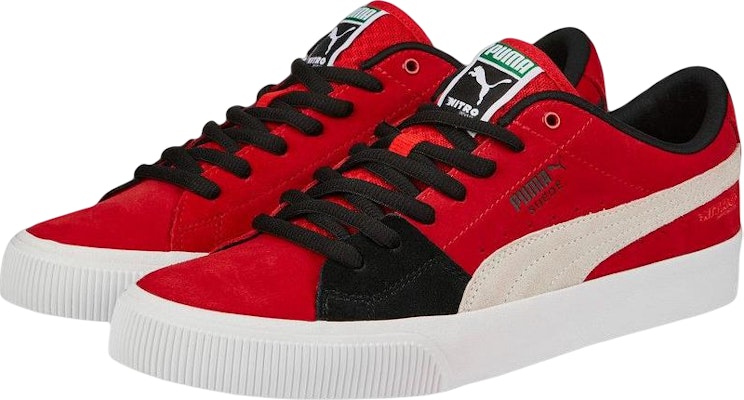 Puma Suede Skate Nitro 'Black Red White' 386082-04 Lookbook Puma Suede Skate Nitro 'Black Red White' 386082-04
