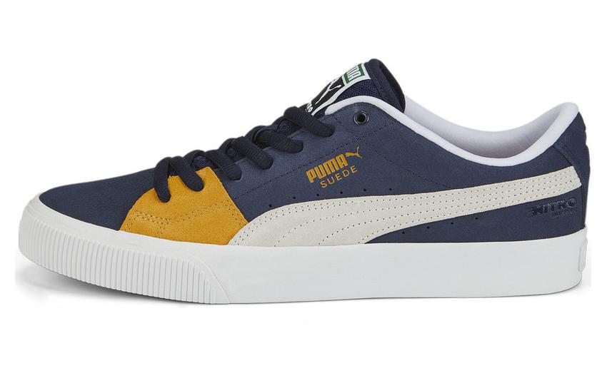 Puma Suede Skate Nitro 'Blue White Yellow' 386082-06