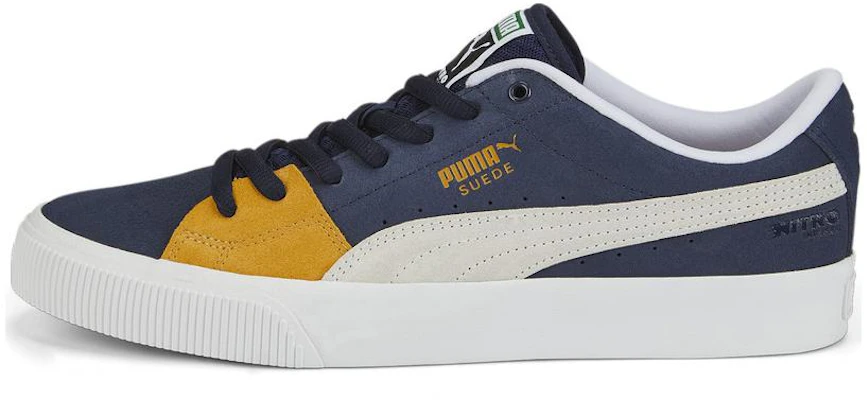 Puma Suede 滑板鞋 '蓝白黄' 386082-06 Buy Puma Suede 滑板鞋 '蓝白黄' 386082-06