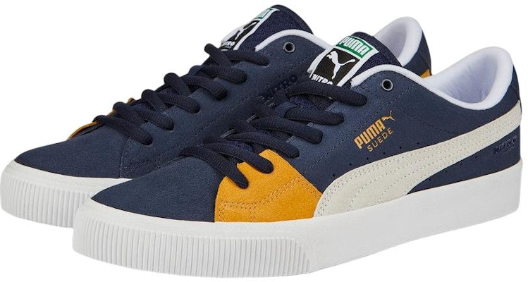 Puma Suede Skate Nitro 'Blue White Yellow' 386082-06 Lookbook Puma Suede Skate Nitro 'Blue White Yellow' 386082-06