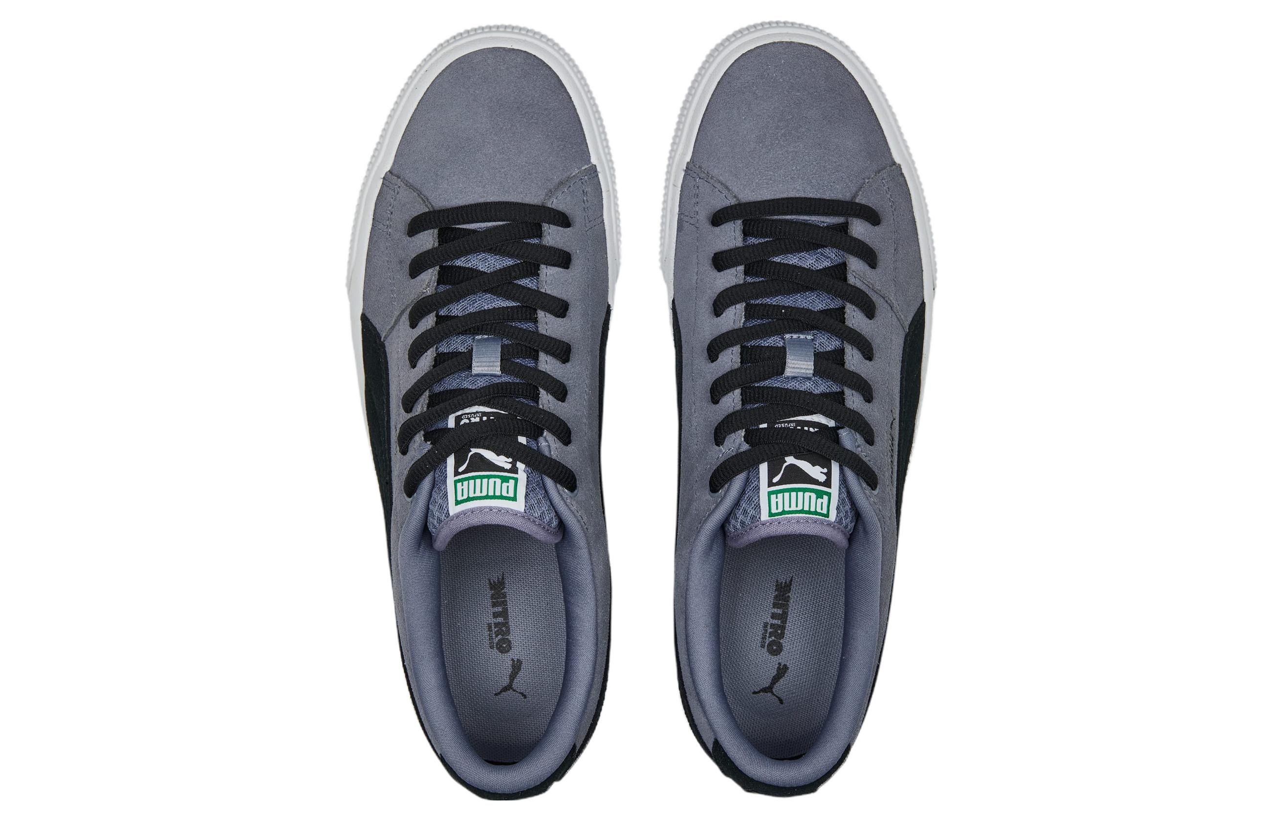 Shop Puma Suede Skate Nitro 'Grey Black' 386082-09