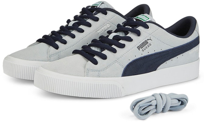 Puma Suede Skate Nitro 'Platinum Grey Parisian Night' 386082-01 Lookbook Puma Suede Skate Nitro 'Platinum Grey Parisian Night' 386082-01