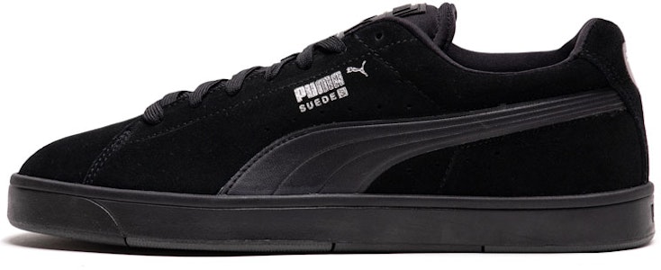 PUMA Suede 防滑輕便 低幫 板鞋 男款 純黑 Buy PUMA Suede 防滑輕便 低幫 板鞋 男款 純黑