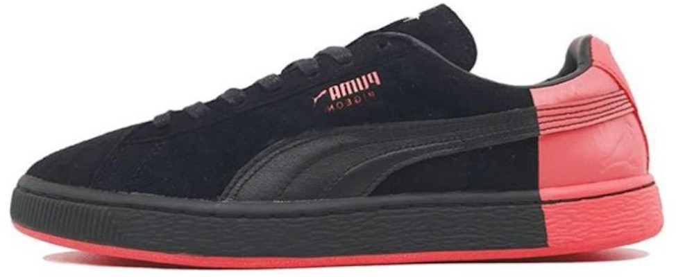 Puma Suede Staple Pigeon 'Black/Peach' 361617-02 Buy Puma Suede Staple Pigeon 'Black/Peach' 361617-02