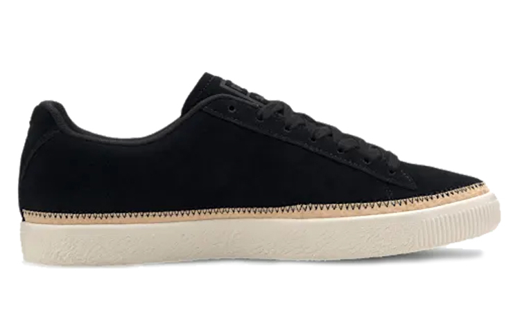 Order プーマ スウェードトリムDLX ブラック (ユニセックス) 371749-01