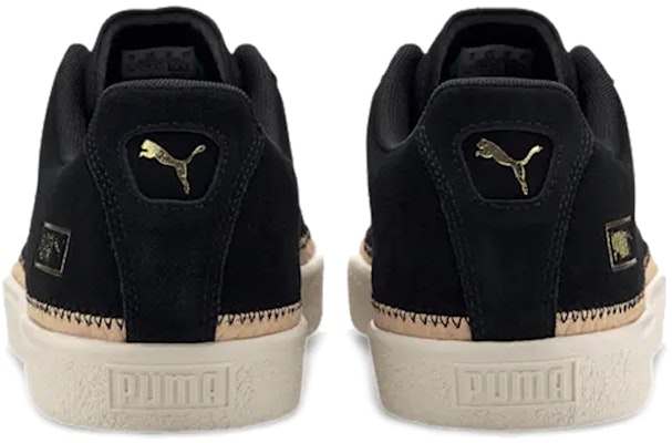 Puma Suede Trim DLX Negro Unisex 371749-01 Shop Puma Suede Trim DLX Negro Unisex 371749-01