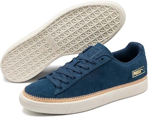 Puma Suede Trim DLX Azul Oscuro 371749-03 Shop Puma Suede Trim DLX Azul Oscuro 371749-03