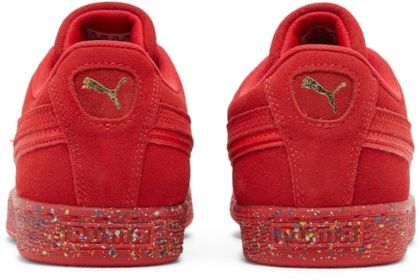 Puma Suede Triplex Mono 'Percikan Cat Merah' 386852-02 Details for Puma Suede Triplex Mono 'Percikan Cat Merah' 386852-02