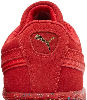 Puma Suede Triplex Mono 'Percikan Cat Merah' 386852-02 Sizing Puma Suede Triplex Mono 'Percikan Cat Merah' 386852-02