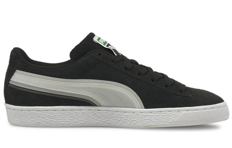 Puma Unisex Suede Triplex Tech Sneakers Black/White 圖 2