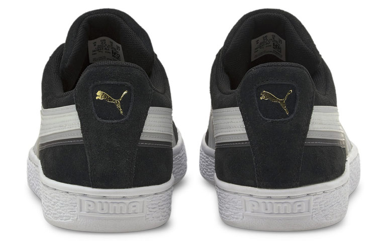 Puma Unisex Suede Triplex Tech Sneakers Black/White 圖 4