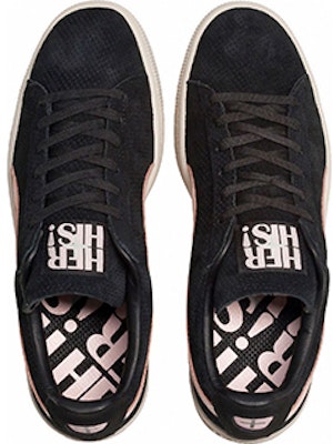 푸마 스웨이드 발렌타인 블랙 핑크 (남성용) 362319-01 Lookbook 푸마 스웨이드 발렌타인 블랙 핑크 (남성용) 362319-01