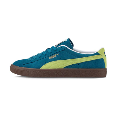 Puma Suede Vintage 'Blue Coral Yellow Alert'