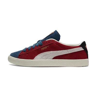 Puma Suede Vintage 'WTFormstrip - Intense Red Sweet Grape'