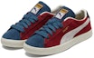 Lookbook Puma Suede Vintage 'WTFormstrip - Merah Intense Anggur Manis' 382657-02