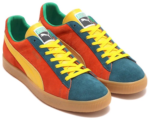 Puma Suede Vtg MIJ Kasut Low Tops Skateboard Retro Uniseks Jingga 386802-01 Lookbook Puma Suede Vtg MIJ Kasut Low Tops Skateboard Retro Uniseks Jingga 386802-01