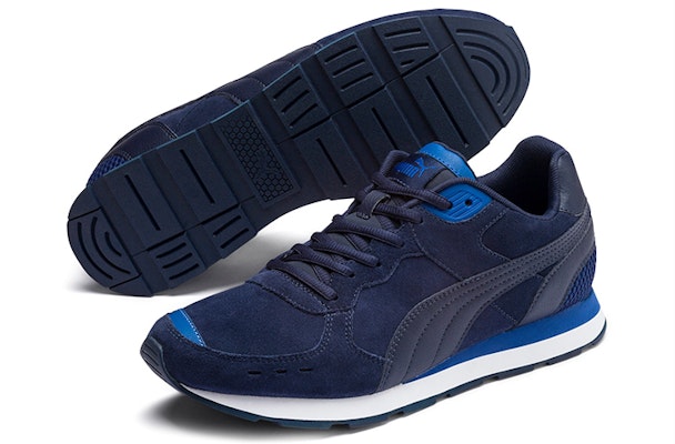 Puma Vista Suede Sneakers Blue 370168-04 Lookbook Puma Vista Suede Sneakers Blue 370168-04