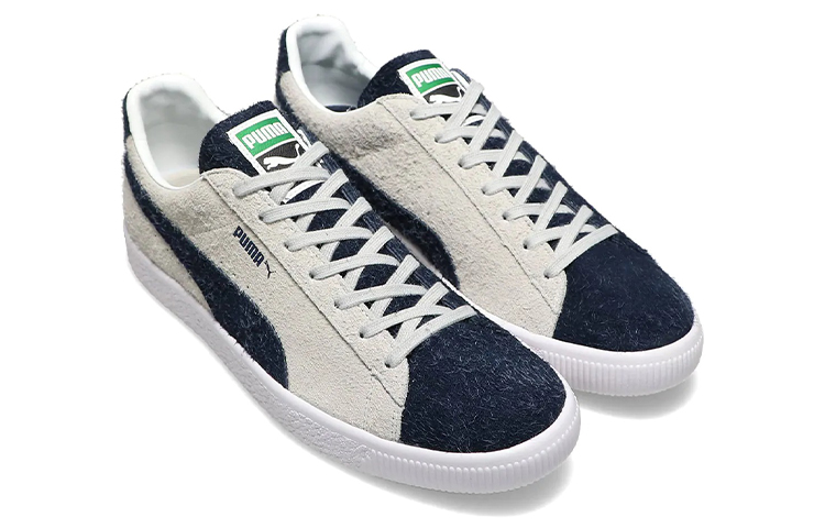 Lookbook 푸마 스웨이드 VTG 메이드 인 재팬 아트모스 플래그스투프 '화이트 네이비' 389611-01