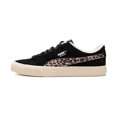 Puma Suede Wild QTR 'Black Leopard'