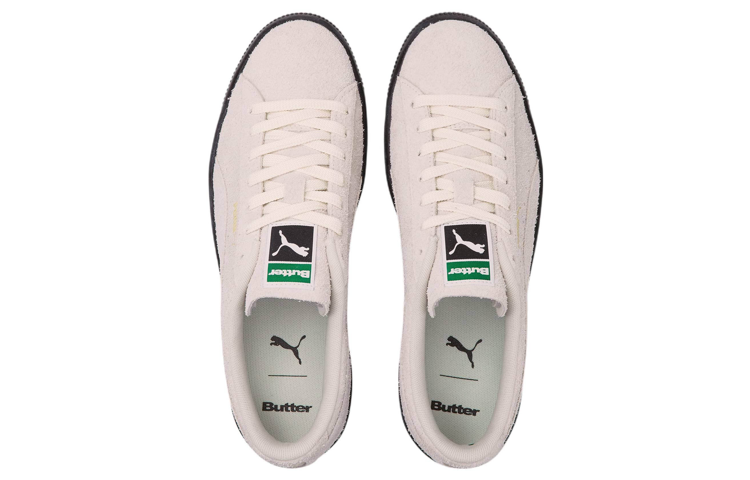 Shop Puma Suede x ButterGoods VTGHS 'Putih Whisper/Hitam Puma' 384360-02