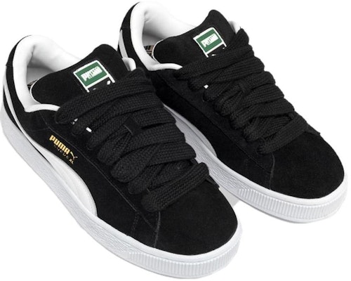 PUMA Suede XL 百搭休閒 輕鬆舒適 防滑耐磨 低筒 滑板鞋 男女款 黑白色 Shop PUMA Suede XL 百搭休閒 輕鬆舒適 防滑耐磨 低筒 滑板鞋 男女款 黑白色