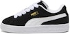 Puma Suede XL Kanak-Kanak 'Hitam Putih' 396578-02