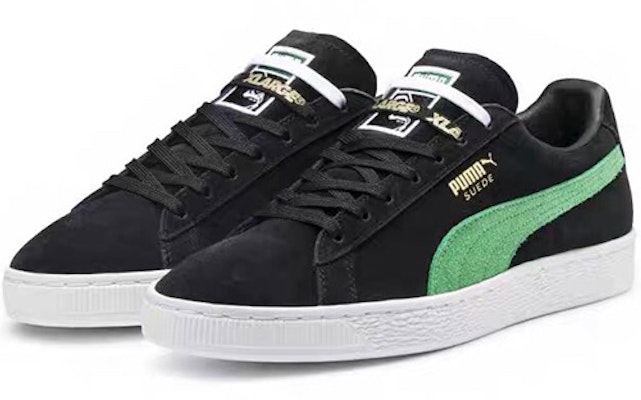 Puma Suede XLARGE 'Puma Black/Kelly Green' 366307-01 Lookbook Puma Suede XLARGE 'Puma Black/Kelly Green' 366307-01