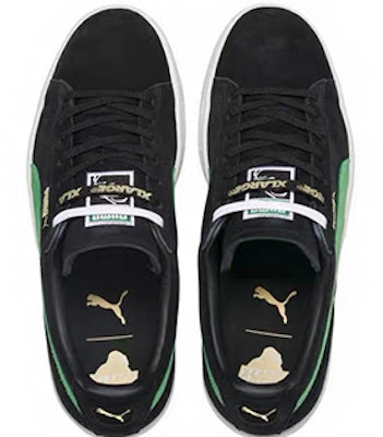 Puma Suede XLARGE 'Puma Black/Kelly Green' 366307-01 Shop Puma Suede XLARGE 'Puma Black/Kelly Green' 366307-01