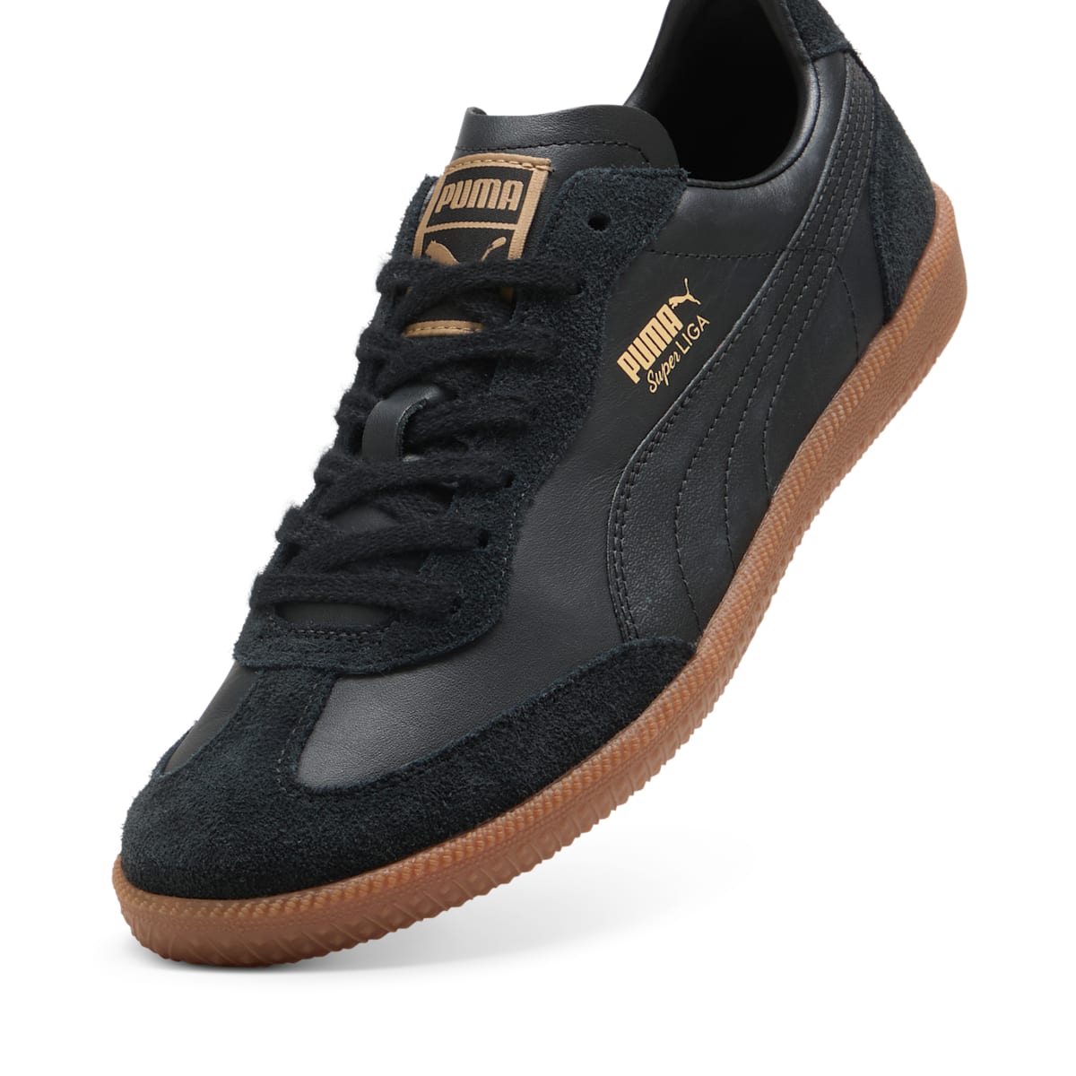 Lookbook プーマ スーパー リーガ OG レトロ ''ブラック ゴールド ガム'' 356999-28