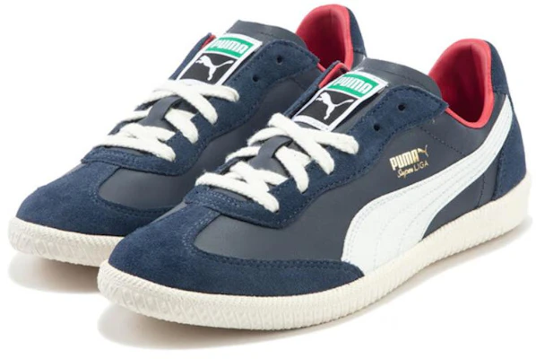 Puma Super Liga OG Retro ''Club Navy Frosted Ivory'' Sneakers 356999-20 Lookbook Puma Super Liga OG Retro ''Club Navy Frosted Ivory'' Sneakers 356999-20